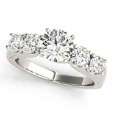Engagement Rings Single Row Prong Set - TN84181